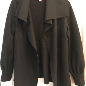 Alpaca wool blend coat
